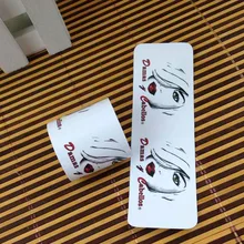 Самоклеящаяся волос добавочная этикетка парик упаковки изготовленным на заказ логосом добавочная этикетка Минимальный заказ: 1000 шт. полный Цвет pritting