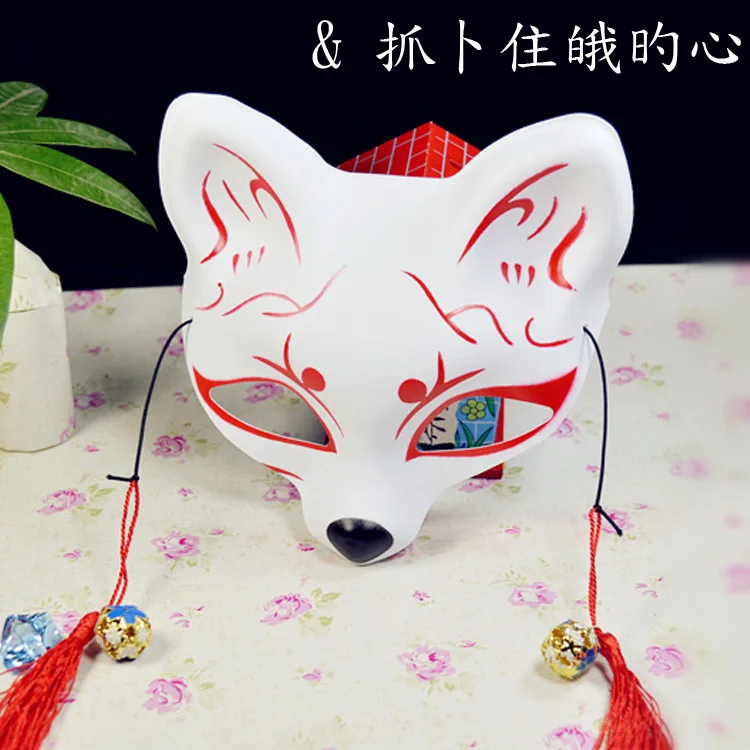 Косплей Аниме Нацумэ Yuujinchou cos Nyanko sensei маска для Хэллоуина Onmyoji fox японские
