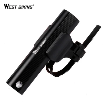 

WEST BIKING Bicycle Lights Power Bank Waterproof USB Rechargeable Bike Light Flashlight 3 Modes MTB Road Bike Cycling Lights
