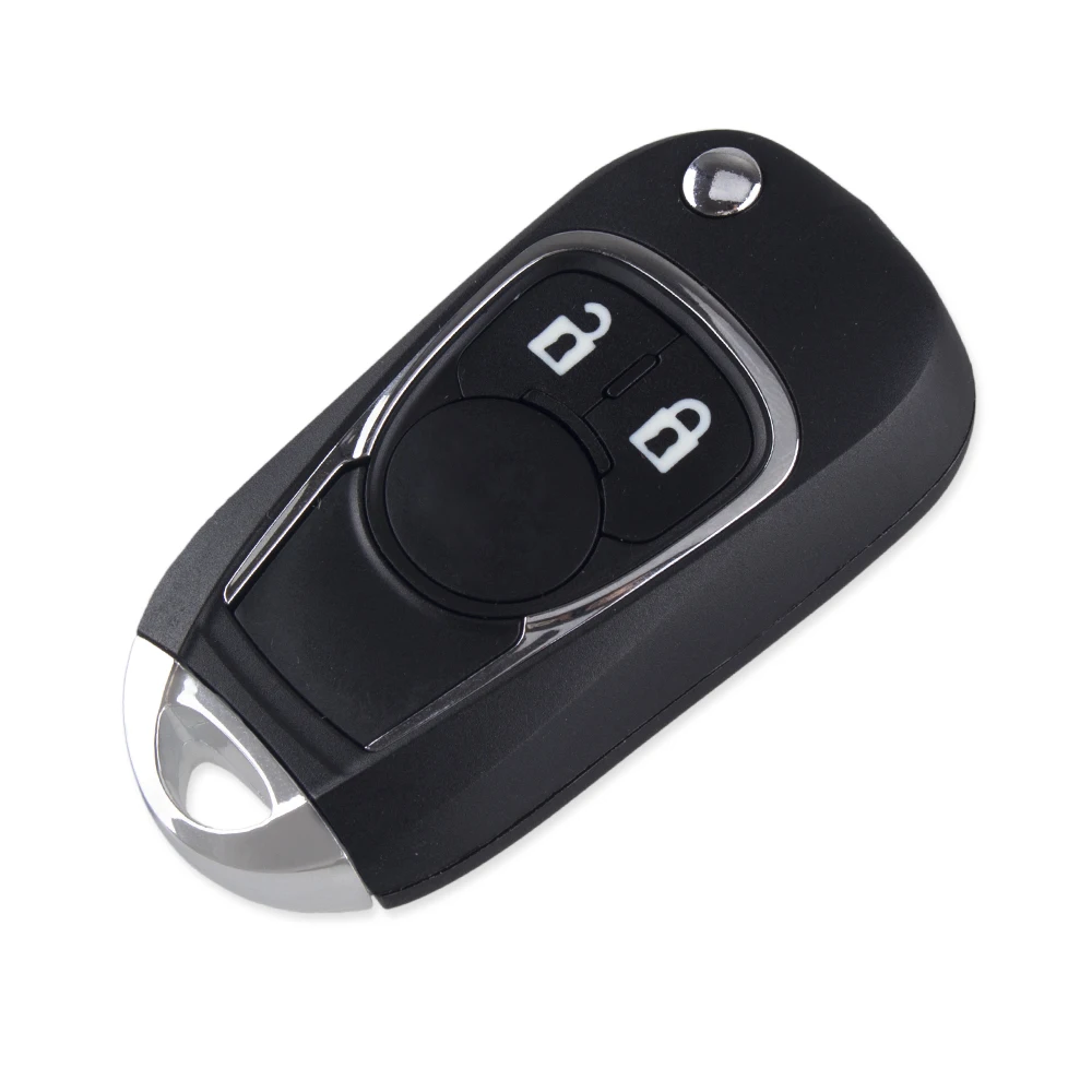 KEYYOU 2 кнопки модифицированный складной чехол для автомобильного ключа с