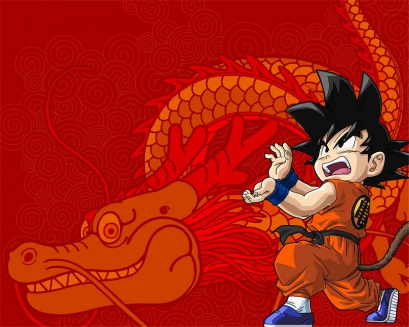 Мальчика осень зима Dragon Ball толстовки дети Гоку аниме одежда для девочек-подростков Длинные рукава хлопок Толстовка для детей Топ с рисунком из мультфильма