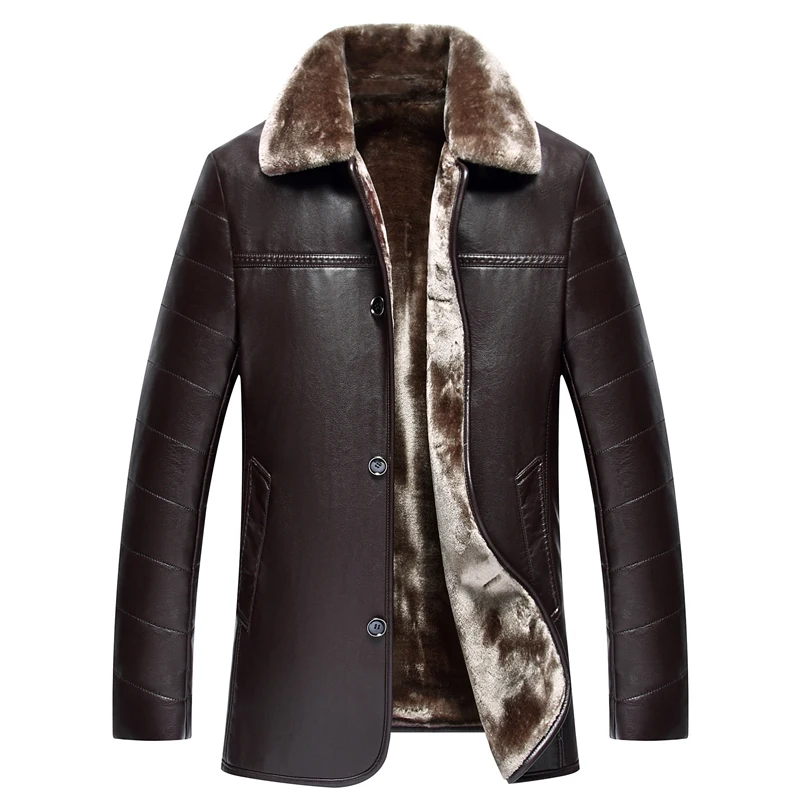 Купить Зимнее Кожаное Пальто Мужское