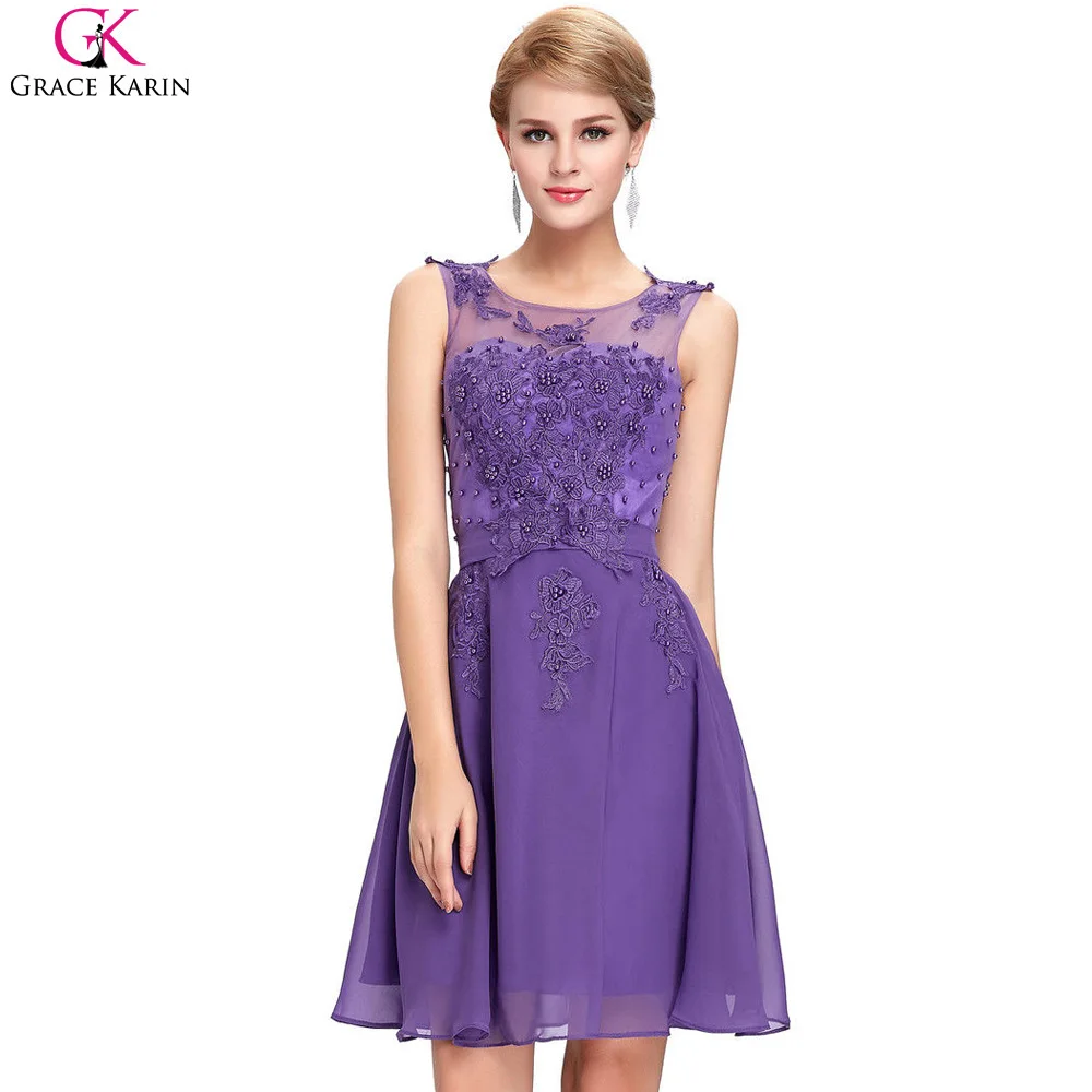 Purple Pink Prom Dresses