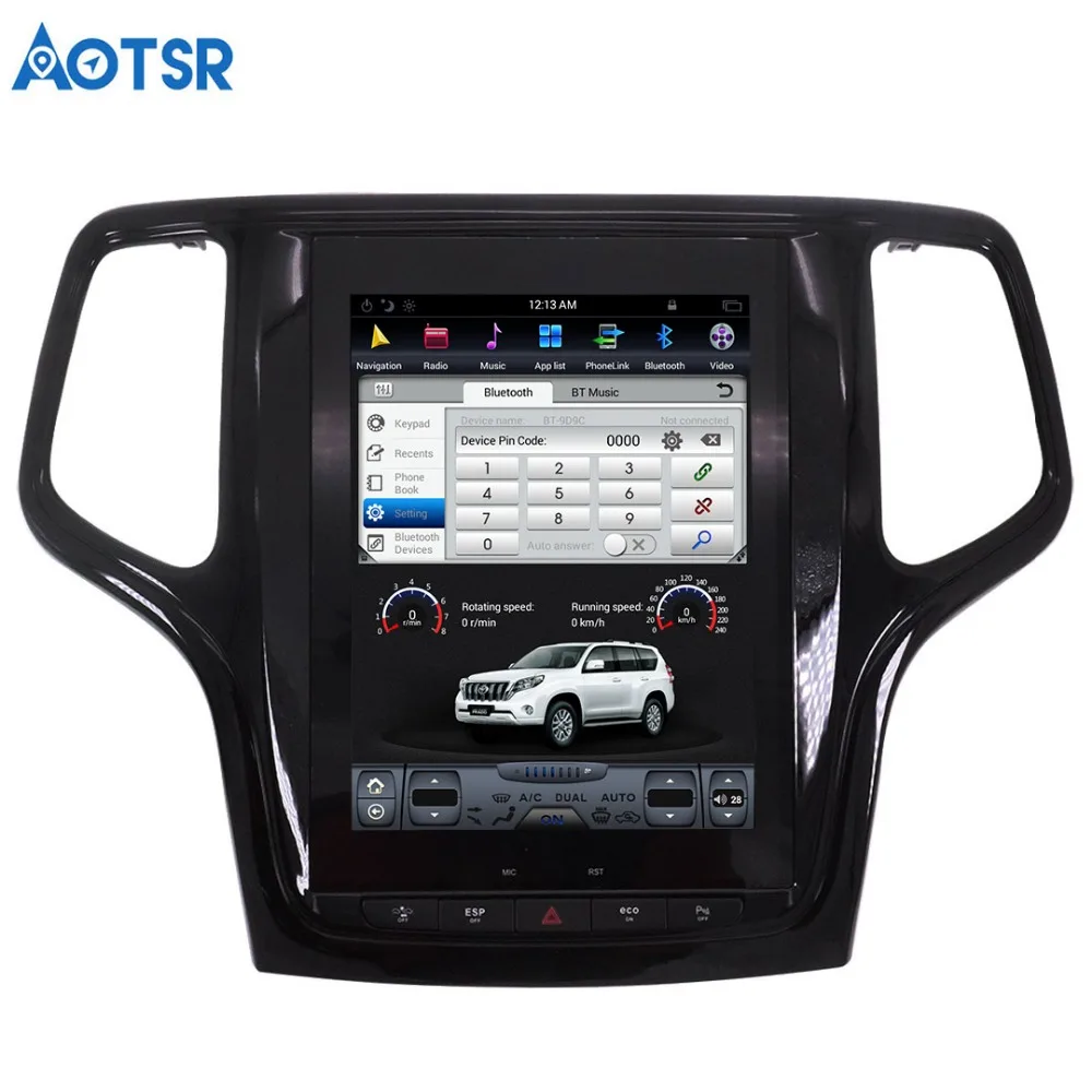 Excellent Aotsr Android 7.1 Tesla style Car GPS Navigation For JEEP Grand Cherokee 2014-2018 headunit multimedia player No DVD player1di 1 Excellent Aotsr Android 7.1 Tesla style Car GPS Navigation For JEEP Grand Cherokee 2014-2018 headunit multimedia player No DVD player1di 1