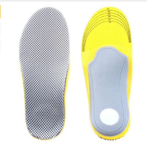 

Sport Insoles Foot Care 1 Pair 3D Comfortable Orthotic Insoles Inserts High Arch Support Shoes Anti Slip Pad Camping Cojines