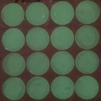 

1" 1 inch 25.4mm 3D DIY Dark Luminous Epoxy Sticker Round Self-Adhesive 500Pcs/Lot Free Shipping