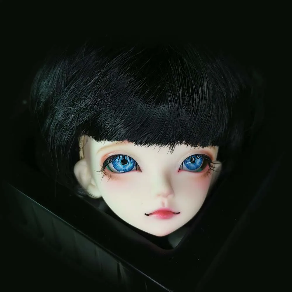 Милый комический Небесно Голубой Снежный bjd eyes 1/4 1/3 1/6 1/8 для BJD/SD MSD 12 мм 14 20 круглый