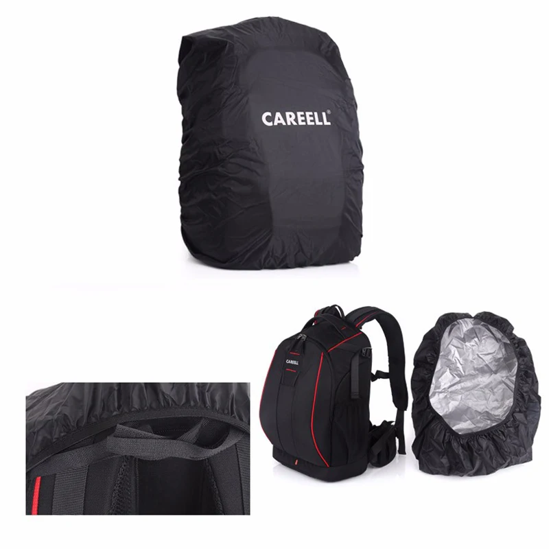 Careell-mochila de Câmera Impermeável com Alça Macia de Ombro para Homens e Mulheres para Câmeras Canon e Nikon Bolsa Dslr C1098 - Image 4