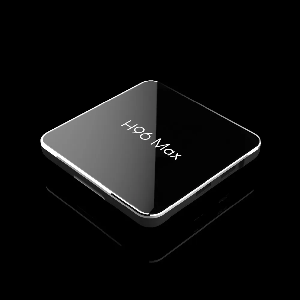 H96 Max X2 Смарт ТВ BOX Android 8 1 2 4G Wi Fi 5 ГГц 100 M LAN 4 K Bluetooth ядра Гб DDR4 16 H.265 GooglePlay Media