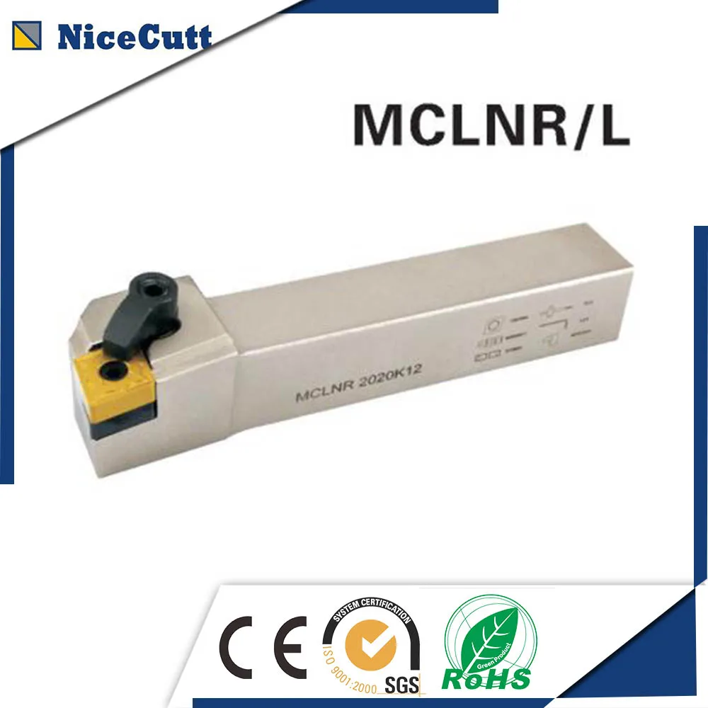 

MCLNR/L2525M12 Nicecutt External Turning Tool Holder for CNMG insert Lathe Tool Holder