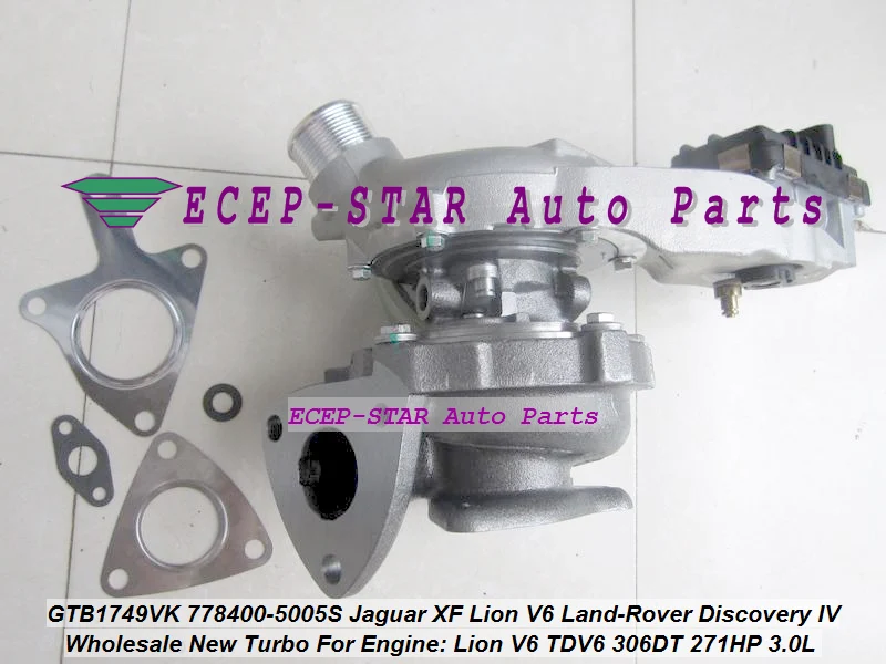 With Actuator GTB1749VK 778400-5005S 778400 LR029915 LR013202 For Jaguar XF 3.0D Lion V6 For Land-Rover Discovery IV TDV6 306DT (3)