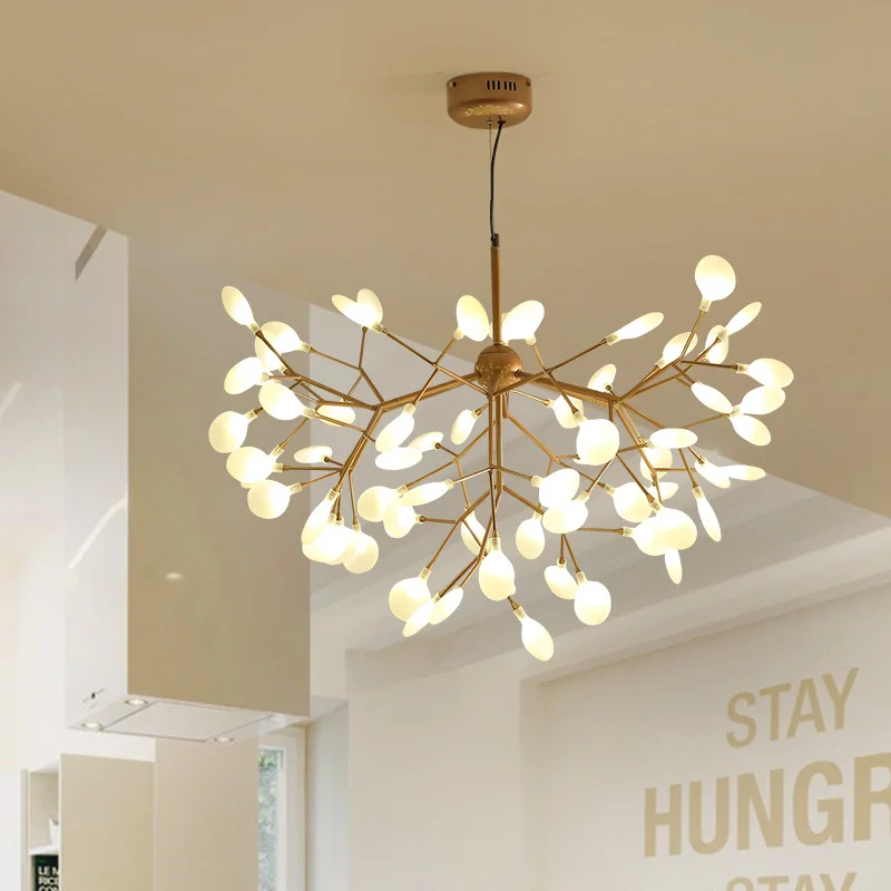 

Modern chandelier LED living room luminaire nordic pendant lamp home deco suspended lighting fixtures restaurant hanging lights