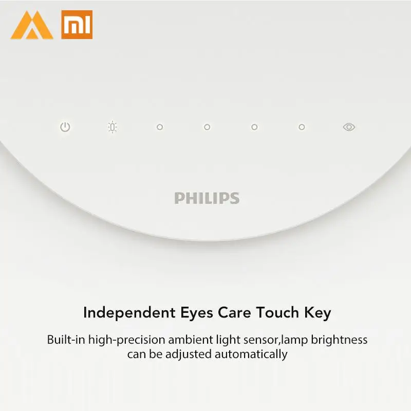  Original Xiaomi Mijia Lamp 2 App Control Dual Light Source Smart Desk Lamp - White