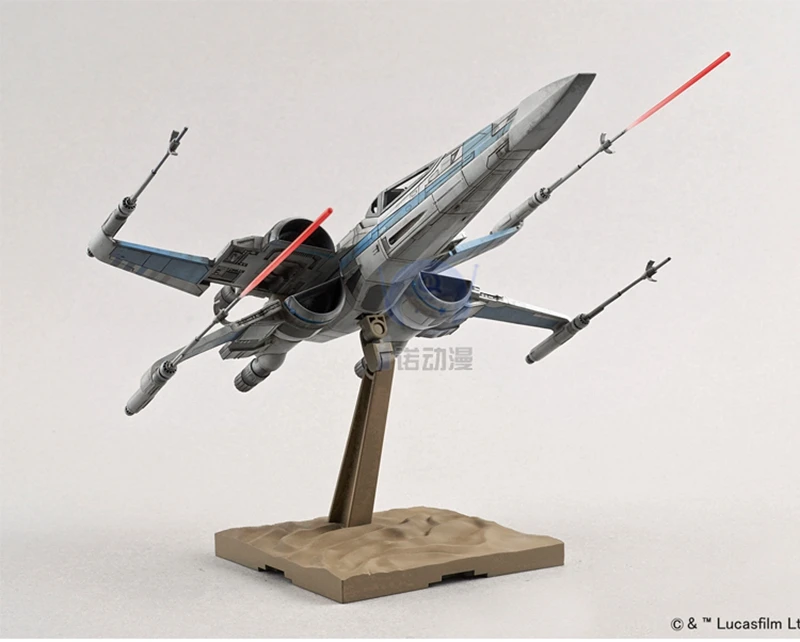 Оригинальная Bandai 02289 Звездные войны модель 1/72 X-Wing X-wing fighter Rebel style ПВХ фигурка модель куклы игрушки Фигурки