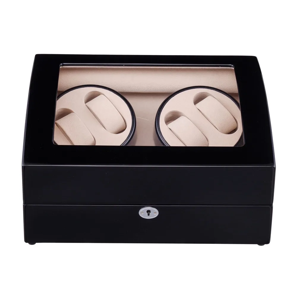 Watch Winder ,LTCJ Wooden Automatic Rotation 4+6 Storage Case Display Box (Outside is black Inside is white)The new style 2018 цена Watch Winder ,LTCJ Wooden Automatic Rotation 4+6 Storage Case Display Box (Outside is black Inside is white)The new style 2018 цены онлайн