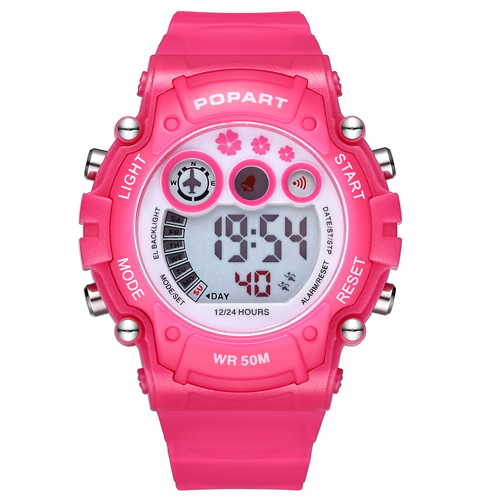Buy POPART Children's Watches 7 Colored Back Light