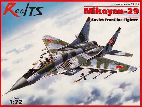 

RealTS ICM model 72141 1/72 MiG-29 "9-13" "Fulcrum C", Soviet Frontline Fighter plastic model kit