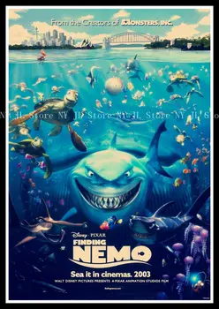 

Finding Nemo Poster high quality printed painting retro poster home decor art poster 42*30 cm