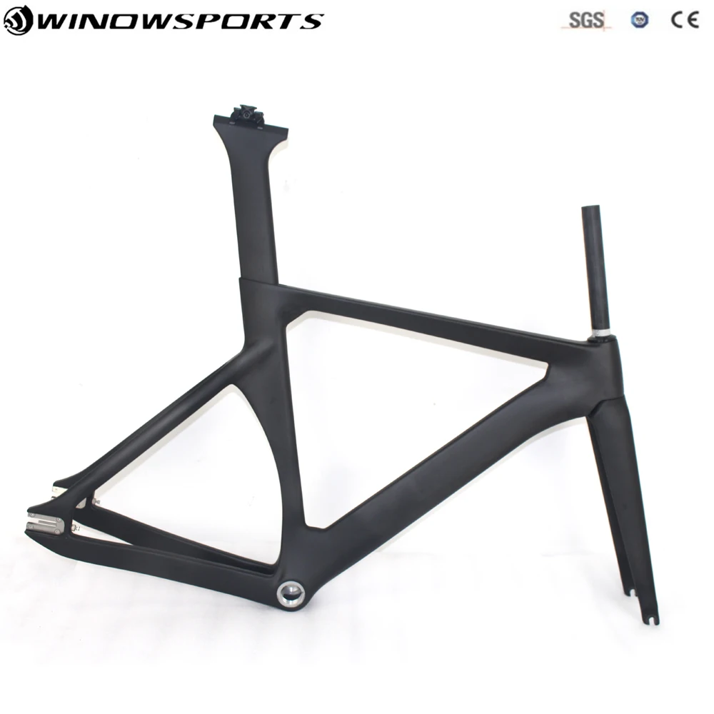 2018 New Aero Carbon Fiber full carbon track frame road frames fixed