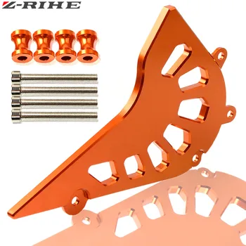 

Orange Motorcycle CNC Aluminum Front Sprocket Chain Cover Guard Protect Accessories for KTM Duke 390 RC390 2013 2014 2015