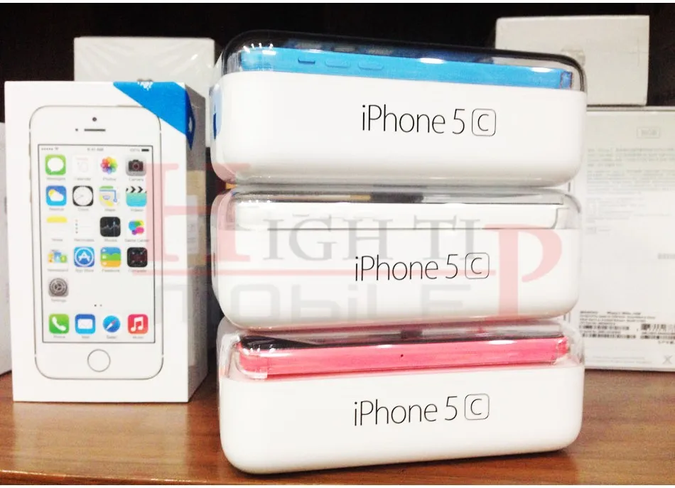 Разблокированный телефон Apple iphone 5C 8MP камера 16 ГБ 32 Гб ПЗУ IOS 8 4," Wifi gps WCDMA 3g б/у гарантия 1 год