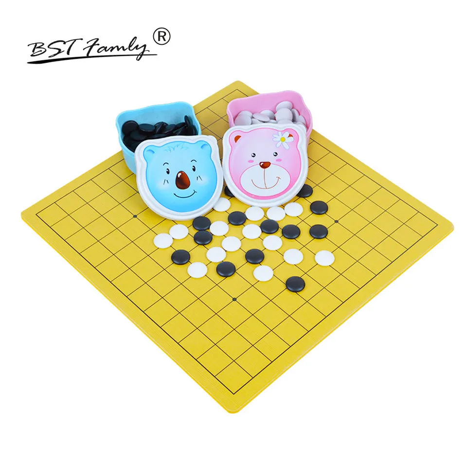 BSTFAMLY дети Go Chess 19 Road 361 шт./компл. диаметр шахматы около 1 85 см старая игра Weiqi нет