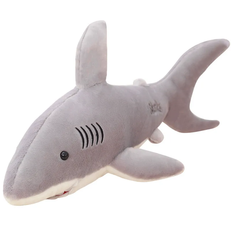  Plush Sharks Toys Stuffed Animals Simulation Big Sharks Doll Pillows Cushion Toys1