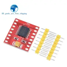 TB6612 двойной драйвер двигателя 1A TB6612FNG для Arduino микроконтроллер лучше, чем L298N