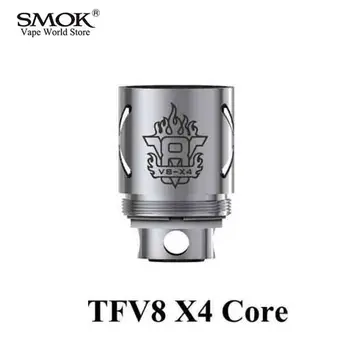 

Electronic Cigarette Cores Original SMOK TFV8 Coil X4 Core SMOK Atomizer Core Vape Box Mod Atomizer Core S107
