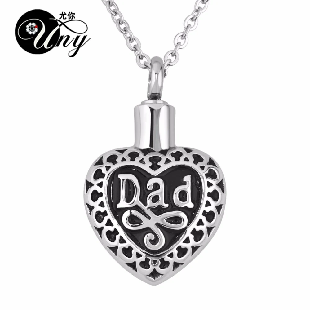 Cremation Permanent Urn Cremation Necklace - Grandpa - Dad