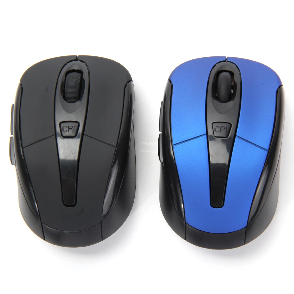 

Portable 2.4GHz Wireless Optical Mouse 6Keys USB Button Gaming Mice with USB Receiver for Computer PC Laptop Gamer
