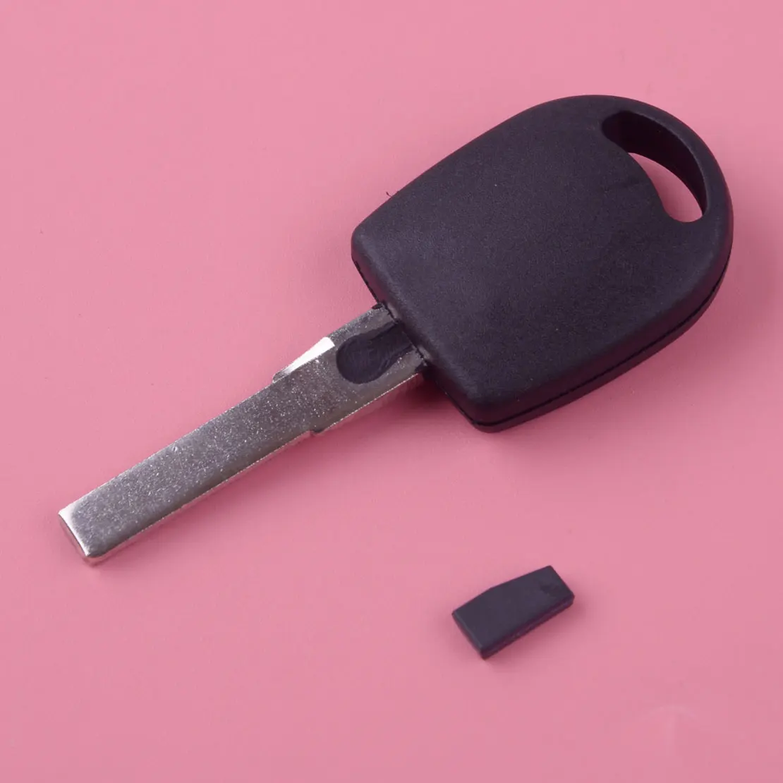 DWCX 1Pc Car Transponder Remote Key Case Shell Fit For VW Volkswagen Golf Polo Caddy Sharan