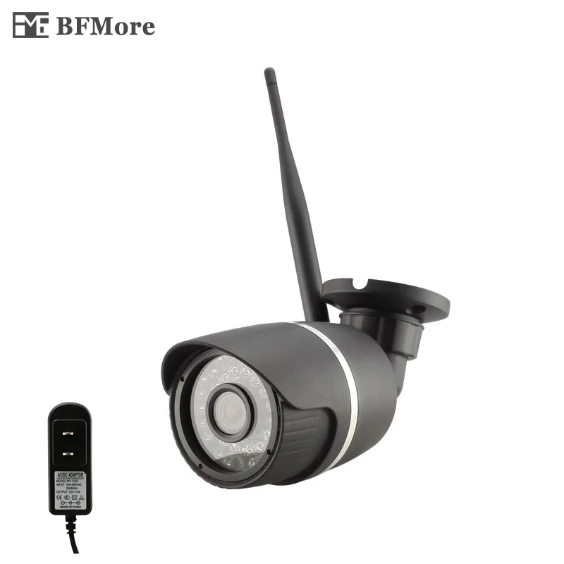 

BFMore Wireless 1080P 2MP IP Camera Sony Black Wifi Cam Remote Night Vision FTP Email Mobile Alarm Security Viedo Surveillance