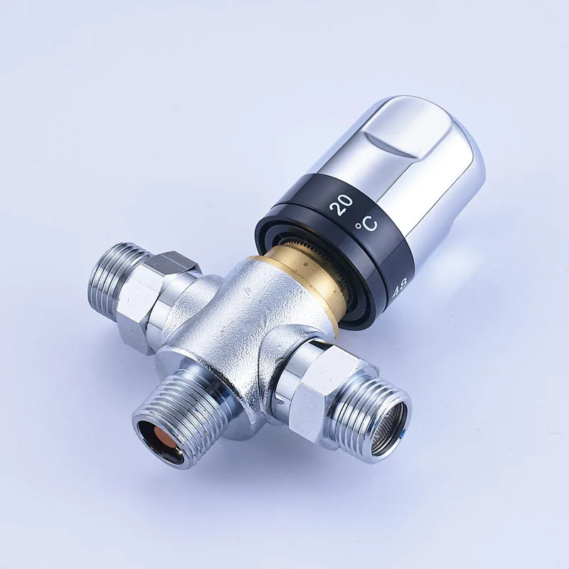Uythner Standard Thermostatic 1/2 Ceramic Cartridge Tap Control Mixing Water Temperature control Valve Bathroom Accessories