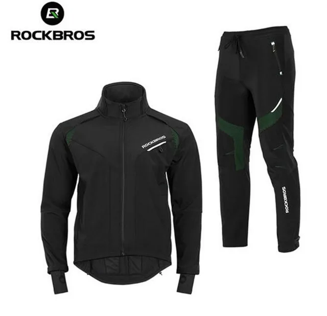 Best Price ROCKBROS Winter Cycling Set Cycling Jersey Pants Thermal Fleece Winter Men Waterproof Reflective Jackets Cycling Winter Jersey S Best Price ROCKBROS Winter Cycling Set Cycling Jersey Pants Thermal Fleece Winter Men Waterproof Reflective Jackets Cycling Winter Jersey S