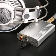 PCM2706 USB аудио наушники усилитель гарнитура наушники HIFI внешний DAC звуковая карта 16 бит 48 к декодер OTG коаксиальный 3,5 мм