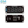 4-Digit 4-Digit LED 0.56 inch Yellow Digital LED Display TM1637 Tube Decimal 7 Segments Clock Double Dots Module For Arduino ► Photo 2/5