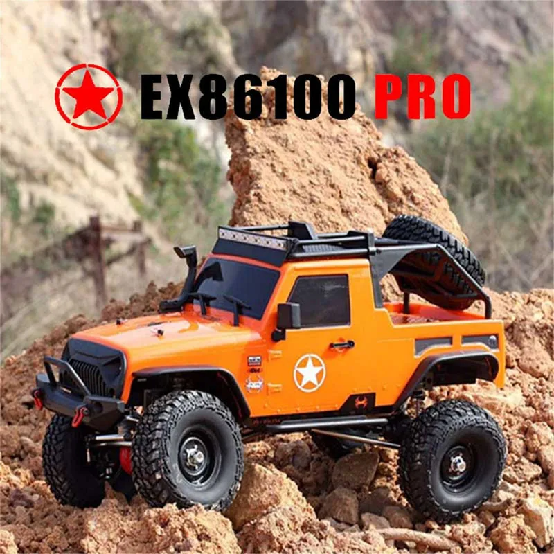 RGT EX86100 PRO набор 1/10 2 4G 4WD Радиоуправляемая машинка для альпинизма скалолазания
