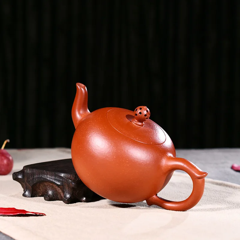 Yixing керамический чайник качественные товары известная ручная НЕОБРАБОТАННАЯ руда буддизм и буддизм один шарик горшок кунгфу онлайн чайник чайный сервиз костюм