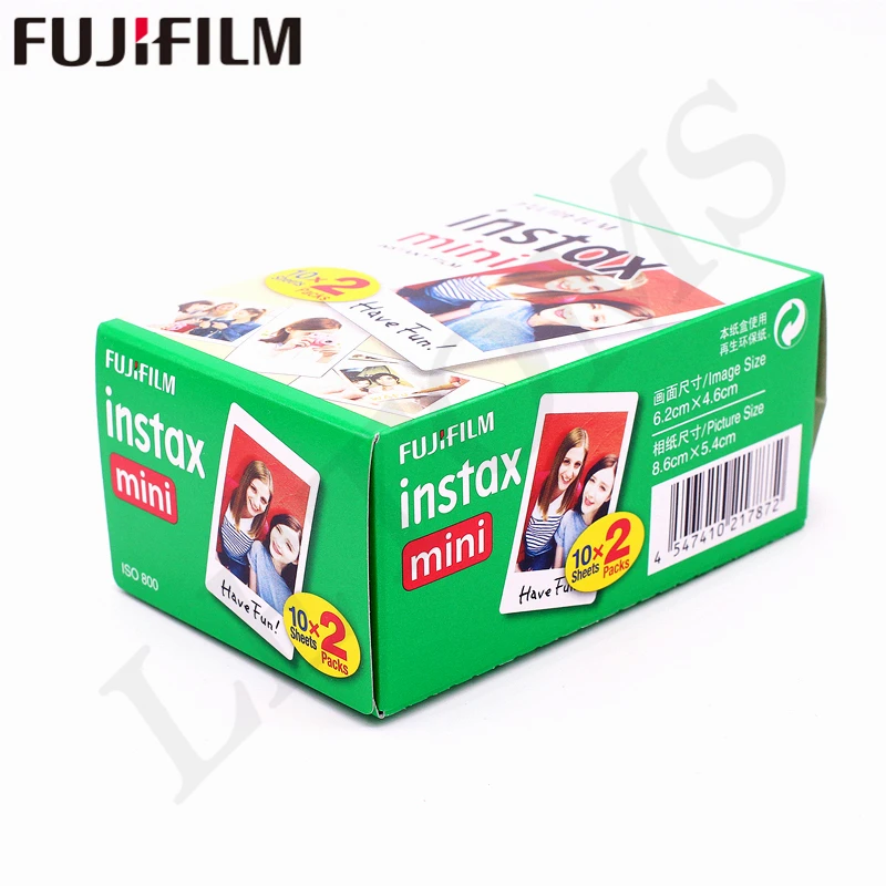 Пленка Fuji Fujifilm instax mini 11 9 8 7s 90 SP1 SP2 25 50s с белыми краями 10 200 листов цветные пленки