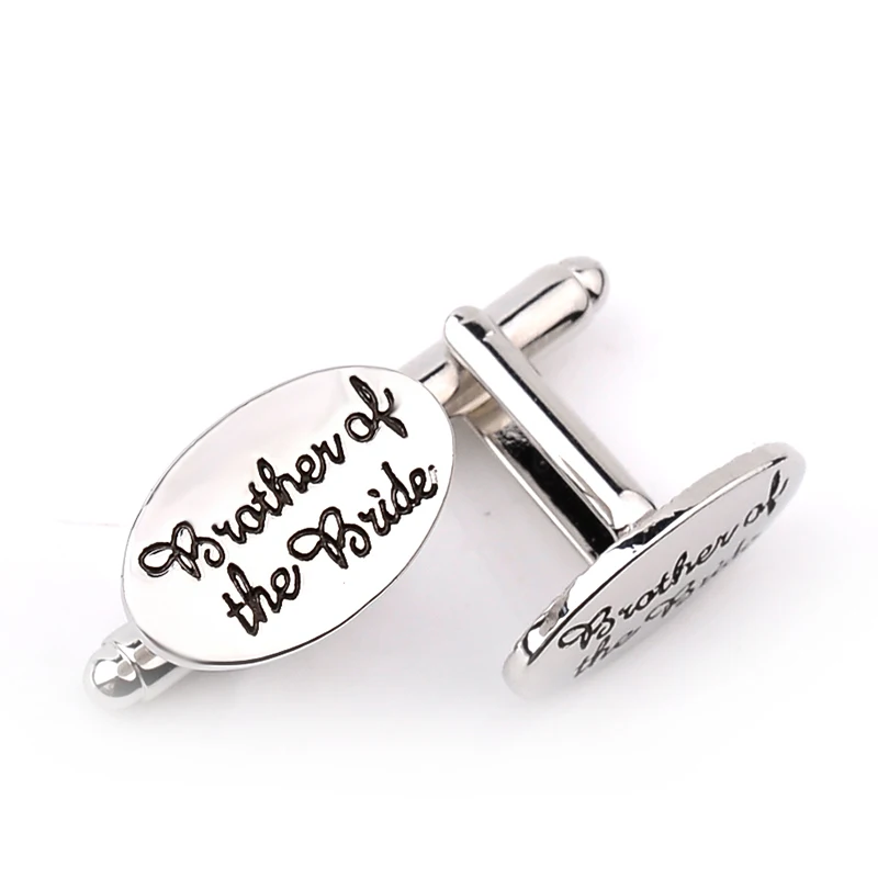 2017 Classic Cuff For Zinc Alloy New Promotion Gemelos Tie Clip French Men Cufflinks Letter Of The Bride Elliptical | Украшения и