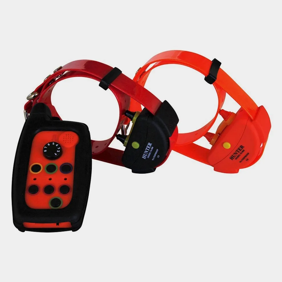 WATERPROOF DOG TRAINING COLLAR RANGE UP TO 2000 METERS 2 DOGS