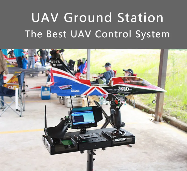 FPV UAV Machine Remote Control X52/X52 Pro /X55 Toy Audio Video UAV Ground Station In Explosion Proof Case
