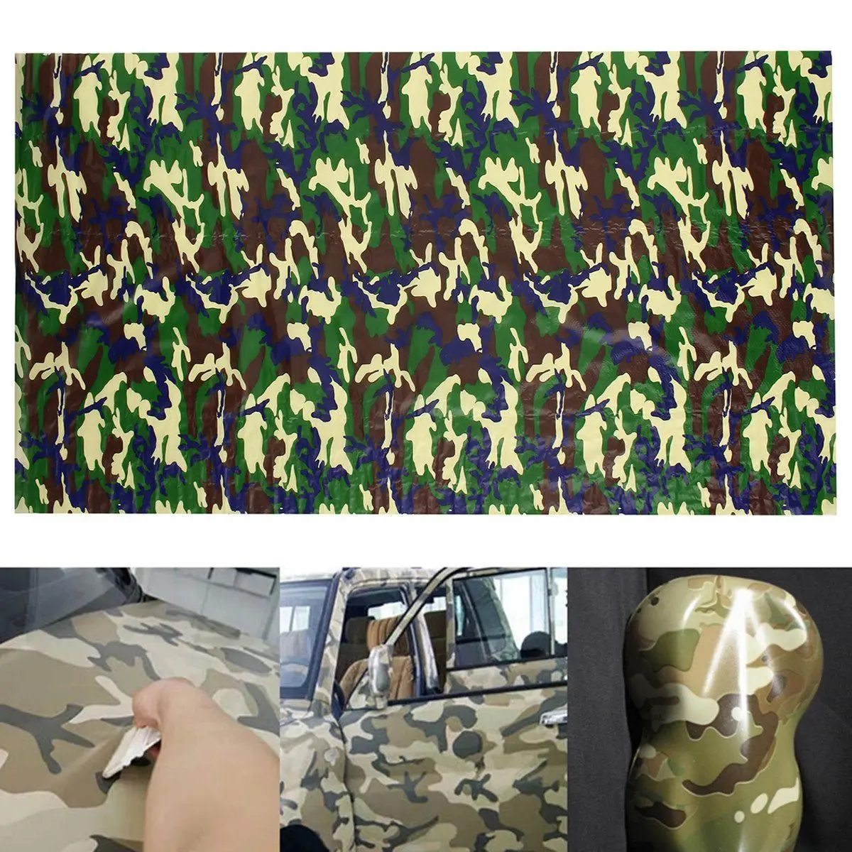 

PVA Camouflage Hydrographics Hydro Dip Water Transfer Printing Film Hydro Dipping Film for Household Car Building Accessories