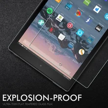 Полное покрытие 9H закаленное стекло для Amazon Fire HD 10 10,1 дюймов протектор экрана планшета стекло защитная пленка