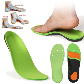

Pu Orthopedic Sports Insoles Pads For Shoes Flat Feet Arch Support Correctors Foot Orthotic Insole Shoe Sole Inserts Pad