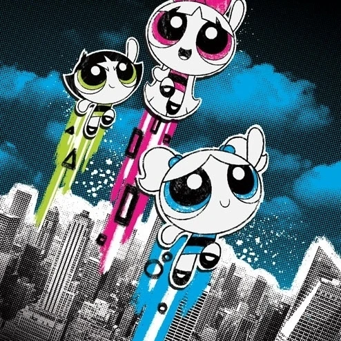 Powerpuff Girls - Flight Poster Print (22 x 34)
