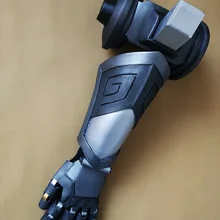 Настроить Overwatch Jesse mccree кожи таинственный человек Косплей Левую Руку Броня