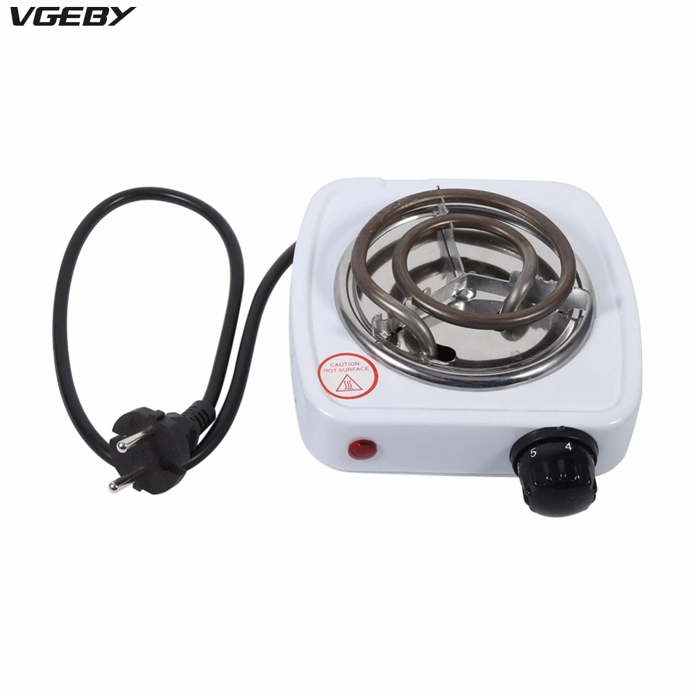 EU Plug Iron Burner Electric Stove Hot Plate Home Kitchen Cooker Coffee