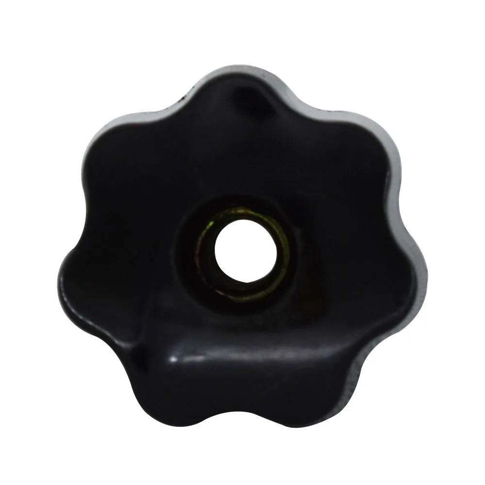 M5/M6/M8/M10/M12 Female Thread Star Knob Handles 7 Star Shaped Through Hole Clamping Nuts Knobs